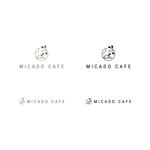BUTTER GRAPHICS (tsukasa110)さんのカフェ「MICADO CAFE」のロゴデザインへの提案