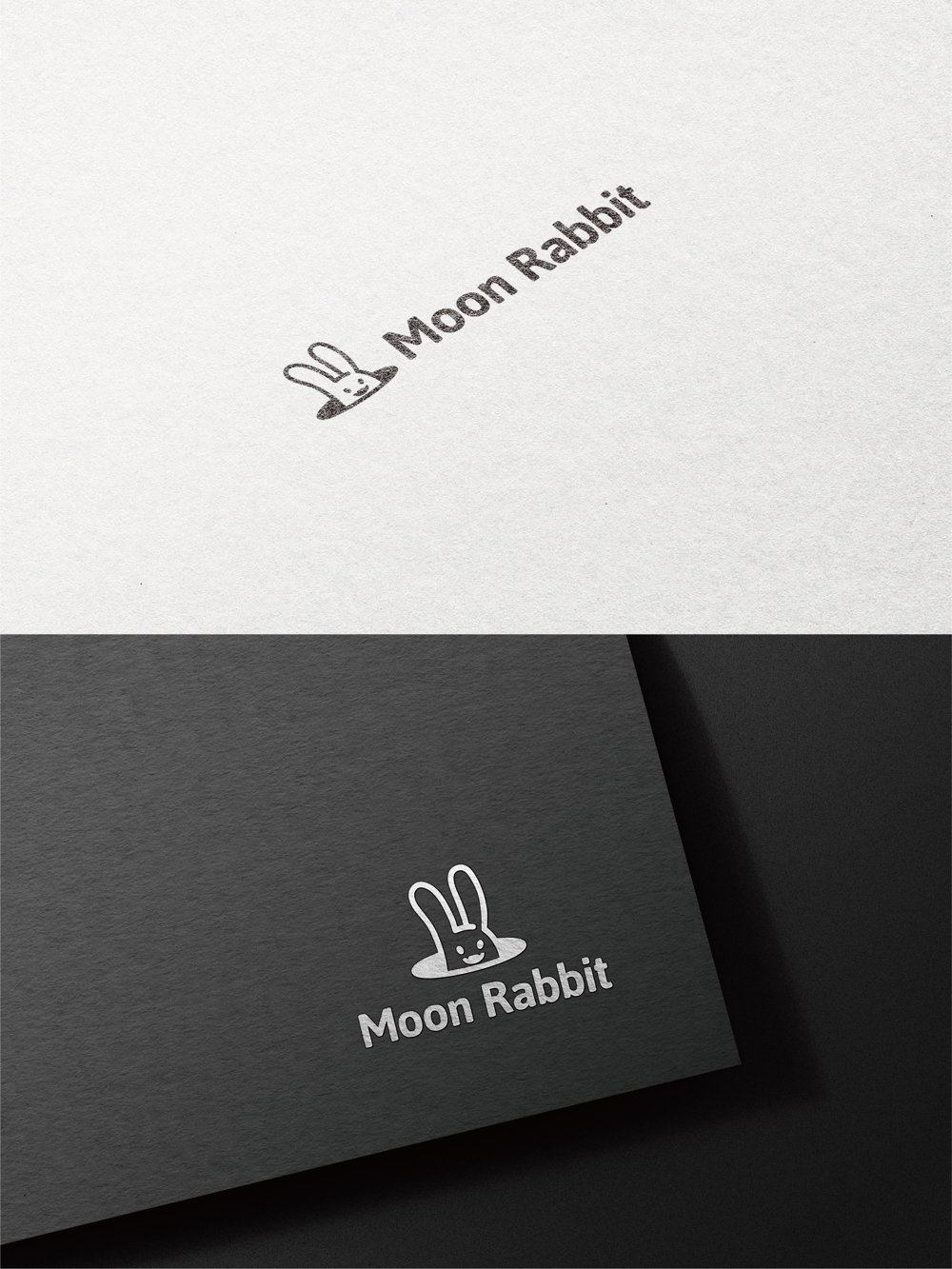 アパレルショップサイト moon rabbit のロゴ