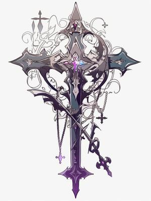 さらさら (Sarasara21)さんの十字架（ロザリオ）のデザイン依頼への提案
