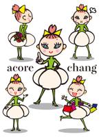 AKIKO OHNO (RocoStar)さんの「アコレちゃん」アコレ株式会社の企業キャラクターへの提案