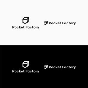 D . l a b o (becky_)さんの金属加工 新WEBサービス Pocket Factoryのロゴデザインへの提案