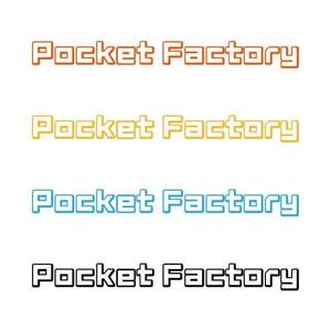 j-design (j-design)さんの金属加工 新WEBサービス Pocket Factoryのロゴデザインへの提案