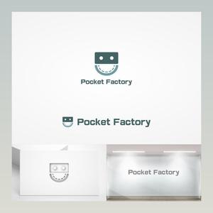 Yolozu (Yolozu)さんの金属加工 新WEBサービス Pocket Factoryのロゴデザインへの提案