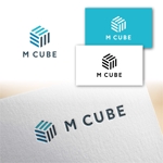 Hi-Design (hirokips)さんの全館空調搭載規格住宅　「M CUBE」ロゴ製作への提案