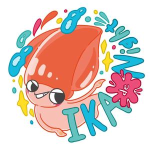 なまこ (uminoco-design)さんのイカメタル釣り大会のデザインへの提案