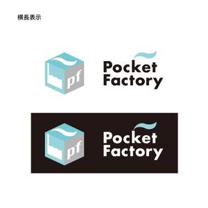 マツオカショウイチ (sho38114)さんの金属加工 新WEBサービス Pocket Factoryのロゴデザインへの提案