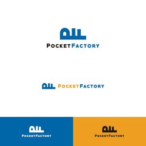 Kei Miyamoto (design_GM)さんの金属加工 新WEBサービス Pocket Factoryのロゴデザインへの提案