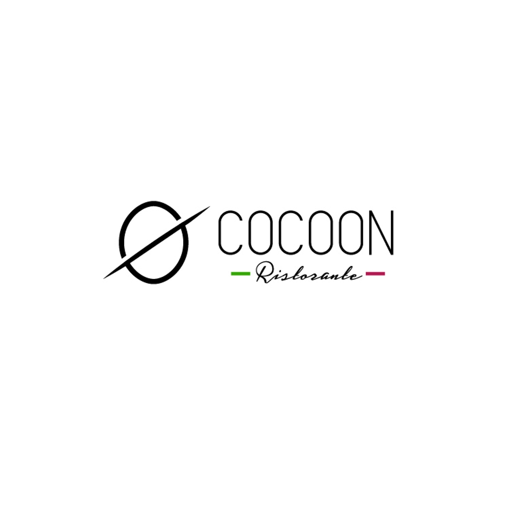 イタリアンレストラン「COCOON(コクーン)」のロゴ
