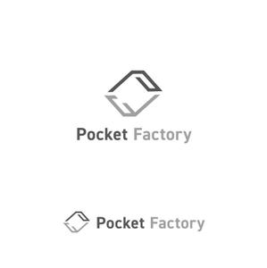marutsuki (marutsuki)さんの金属加工 新WEBサービス Pocket Factoryのロゴデザインへの提案