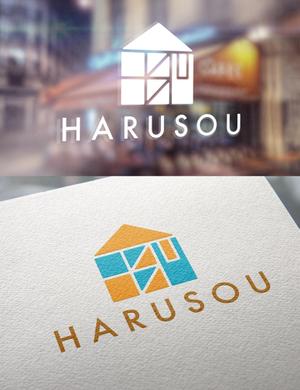 99R+design. (lapislazuli_99)さんの建設会社「株式会社ハルソウ」の　ロゴへの提案
