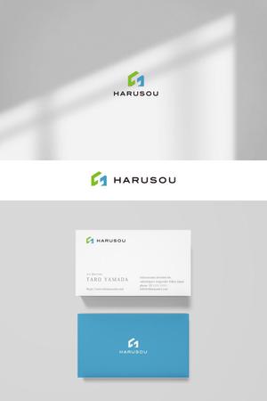 tobiuosunset (tobiuosunset)さんの建設会社「株式会社ハルソウ」の　ロゴへの提案