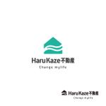 cc-works (cc-works)さんの賃貸不動産屋「Haru Kaze不動産」のロゴへの提案