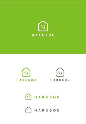 smoke-smoke (smoke-smoke)さんの建設会社「株式会社ハルソウ」の　ロゴへの提案