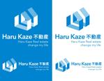 Force-Factory (coresoul)さんの賃貸不動産屋「Haru Kaze不動産」のロゴへの提案