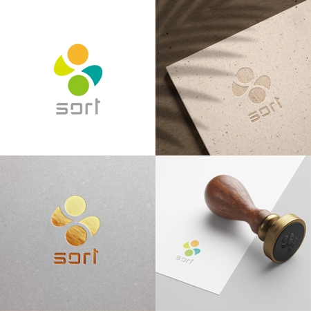 Studio160 (cid02330)さんの株式会社「sort」のロゴ作成への提案