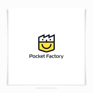 PLUS COLOR (plus_color)さんの金属加工 新WEBサービス Pocket Factoryのロゴデザインへの提案
