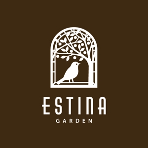 L-design (CMYK)さんのガーデンブランド「ESTINA」のロゴ作成への提案