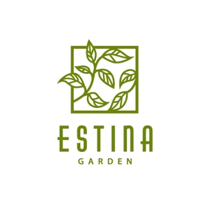 L-design (CMYK)さんのガーデンブランド「ESTINA」のロゴ作成への提案