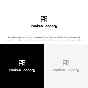 KT (KANJI01)さんの金属加工 新WEBサービス Pocket Factoryのロゴデザインへの提案