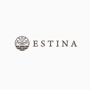 ThreeBirds (ThreeBirdsDesign)さんのガーデンブランド「ESTINA」のロゴ作成への提案