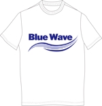 Grünherz (Grunherz)さんのサッカーイベント企画  Blue Wave のTシャツデザインへの提案