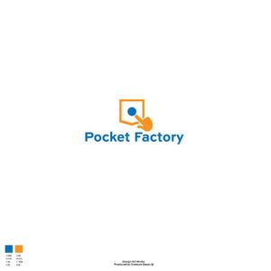 red3841 (red3841)さんの金属加工 新WEBサービス Pocket Factoryのロゴデザインへの提案