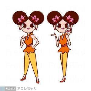 free bird (free-bird)さんの「アコレちゃん」アコレ株式会社の企業キャラクターへの提案