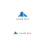 スタジオきなこ (kinaco_yama)さんの不動産会社　株式会社ランドアーク　（LAND ARC）のロゴへの提案