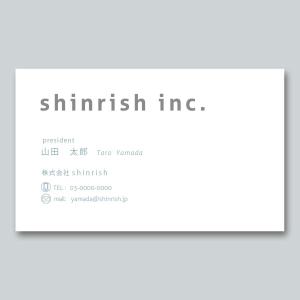 kami dsgn (mgi-aka-yuzo)さんの●会社名刺デザイン依頼です。への提案