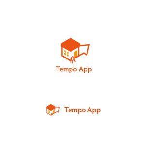 スタジオきなこ (kinaco_yama)さんのアプリ制作プラットフォーム「Tempo App」のロゴへの提案