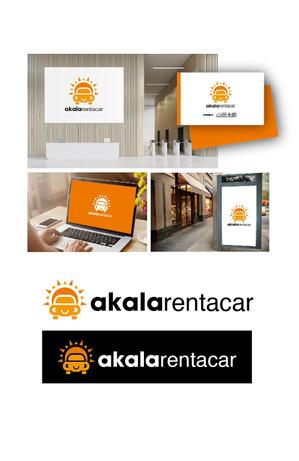 K-J (king_j)さんのレンタカーサイト「アカラレンタカー」のロゴへの提案
