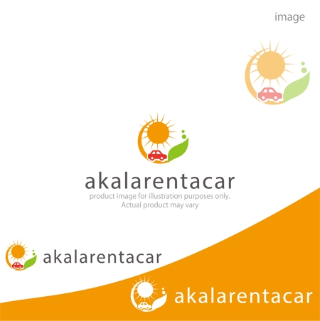 kohei (koheimax618)さんのレンタカーサイト「アカラレンタカー」のロゴへの提案