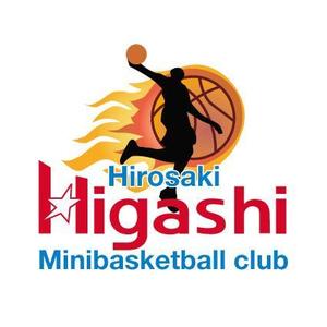 angie design (angie)さんの「Hirosaki Higashi Minibasketball Club」のロゴ作成への提案