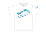 ゆっちゃん (Yuzoabc)さんのサッカーイベント企画  Blue Wave のTシャツデザインへの提案