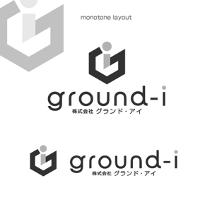 awn (awn_estudio)さんの「ground-i　又は　GとIをうまく組み合わせたもの」のロゴ作成への提案