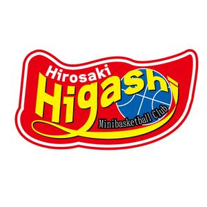 でぃで ()さんの「Hirosaki Higashi Minibasketball Club」のロゴ作成への提案