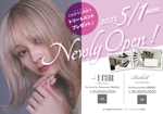 nakagami (nakagami3)さんの美容室NEW OPENポスティングチラシデザイン！への提案