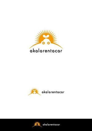 ヘブンイラストレーションズ (heavenillust)さんのレンタカーサイト「アカラレンタカー」のロゴへの提案