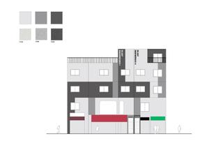 OFFICE RONNY (ablebean)さんのビルの外壁デザインへの提案