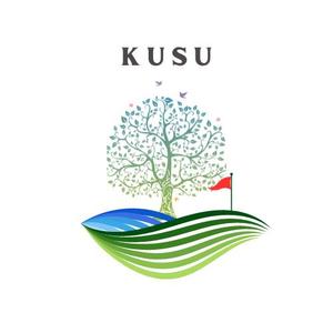 TSUCNTさんのゴルフイベント会社「KUSU」のロゴへの提案