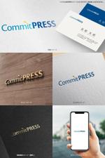 オリジント (Origint)さんの記事代行サービス「Commit PRESS」ロゴへの提案