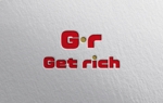 YF_DESIGN (yusuke_furugen)さんの買取屋の会社名「G・r」のロゴとお金のハンドサインへの提案