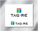 Q-Design (cats-eye)さんのインスタグラム運用代行サービス『TAG:RE』のロゴ作成への提案