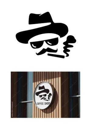 48デザイン (wooddog)さんの喫煙可能なカフェのキャラクターデザインへの提案