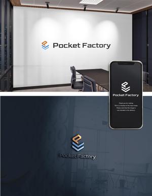 HOSHI (hoshi-1)さんの金属加工 新WEBサービス Pocket Factoryのロゴデザインへの提案