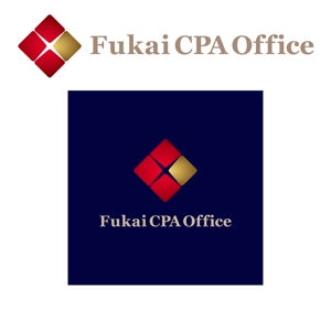 FISHERMAN (FISHERMAN)さんの「Fukai CPA Office」のロゴ作成への提案