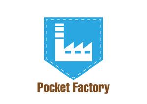 tora (tora_09)さんの金属加工 新WEBサービス Pocket Factoryのロゴデザインへの提案
