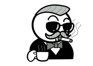 小田　一郎 (ichannel16)さんの喫煙可能なカフェのキャラクターデザインへの提案