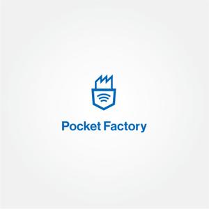 tanaka10 (tanaka10)さんの金属加工 新WEBサービス Pocket Factoryのロゴデザインへの提案