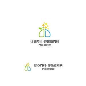 スタジオきなこ (kinaco_yama)さんの新規開業する内科・呼吸器内科クリニックのロゴへの提案